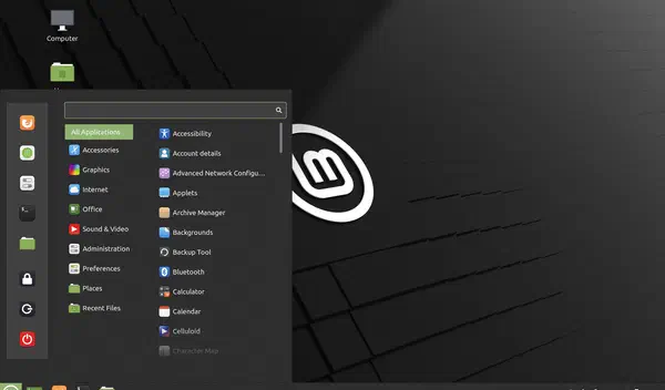 Cinnamon Desktop Environment