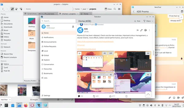KDE Plasma Desktop Environment