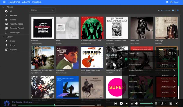 Navidrome desktop player