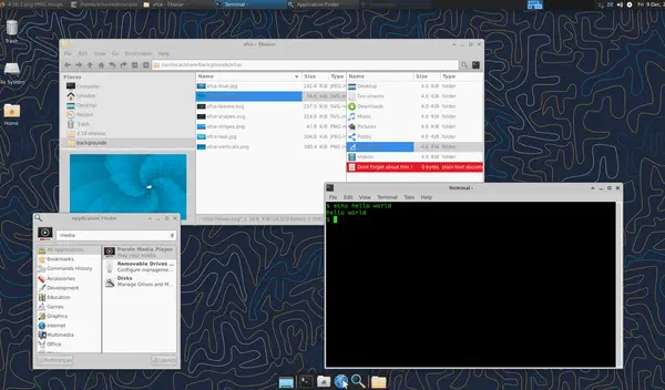 Xfce Desktop Environment